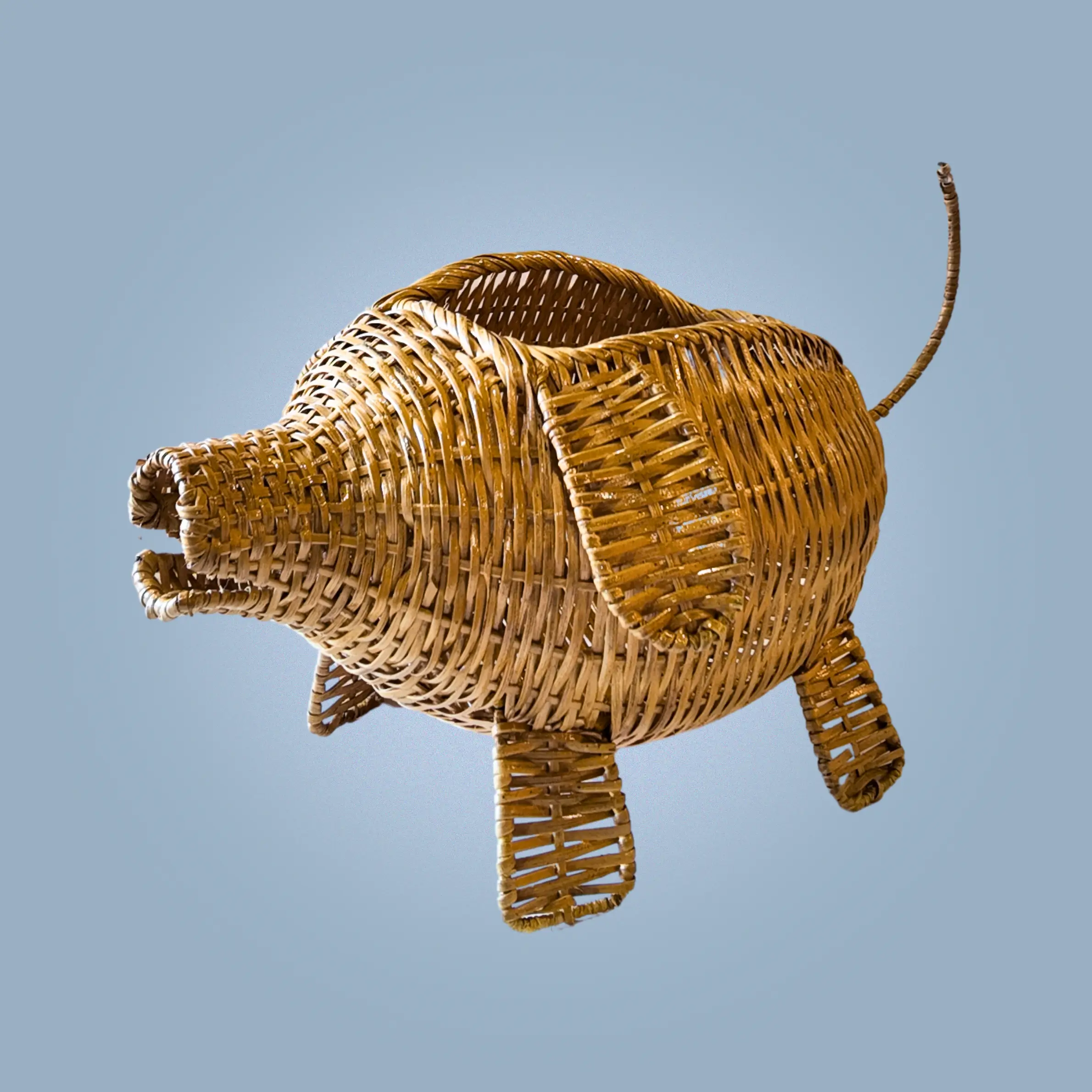 Rattan Pig Basket by Kapalong
